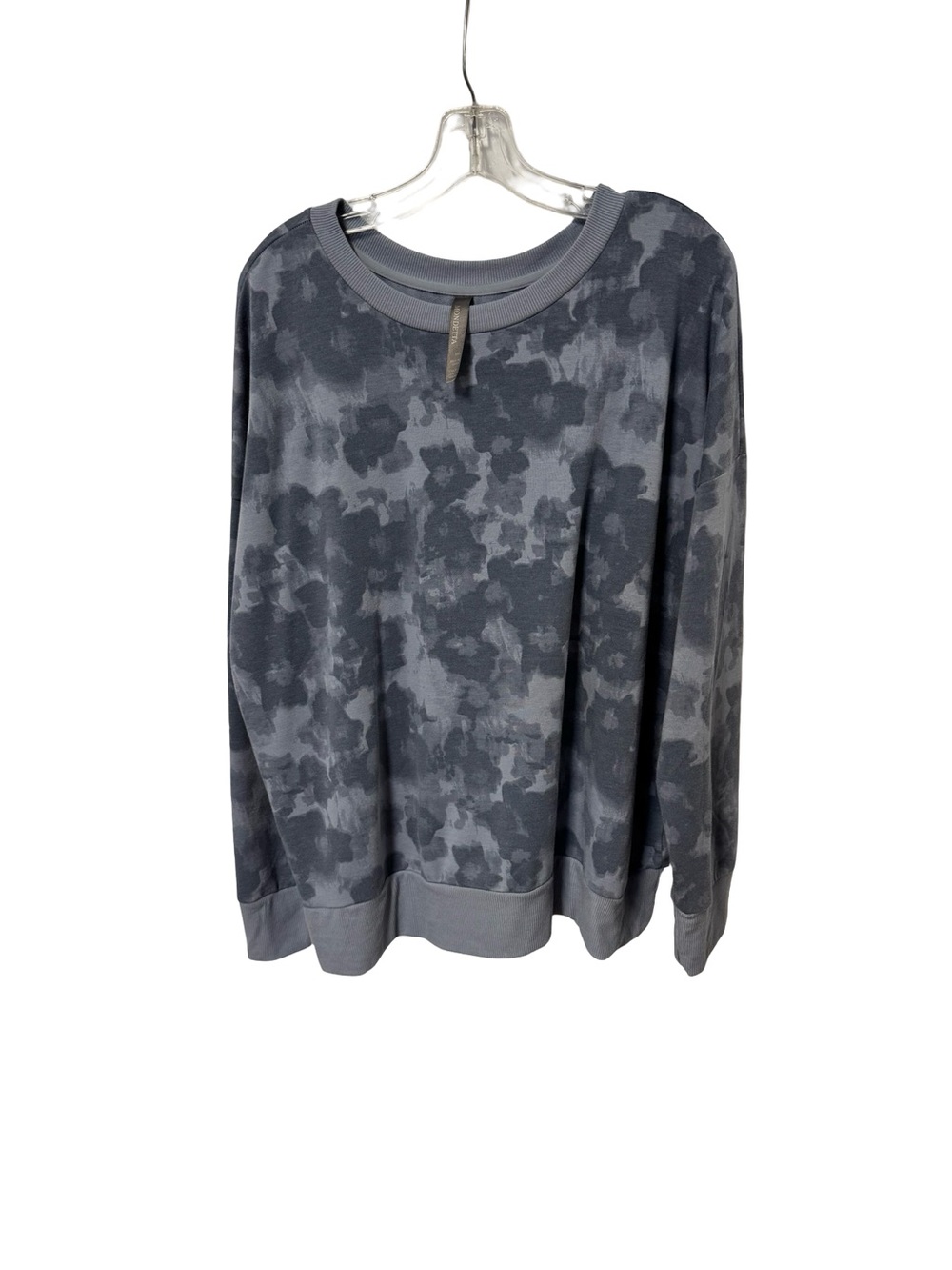 Mondetta Men's Dark Gray Camouflage Crewneck Sweater